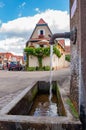 Wissembourg, France. September 13th, 2009. An ancient drinking trough