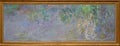 Wisteria 1919 by French impressionist painter Claude Monet , with frame