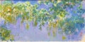 Wisteria, Etude de glycine, by French impressionist painter Claude Monet