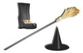 Witch accessories Royalty Free Stock Photo