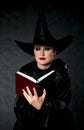 Witch Book Royalty Free Stock Photo