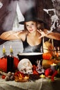 Witch brews a brew Royalty Free Stock Photo