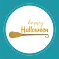 Happy halloween card Royalty Free Stock Photo