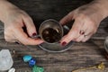 Witch - fortune teller Royalty Free Stock Photo