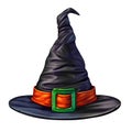 Witch Hat Isolated