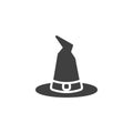 Witch Hat vector icon Royalty Free Stock Photo