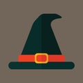 witch hat. Vector illustration decorative design Royalty Free Stock Photo
