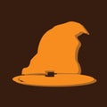 witch hat. Vector illustration decorative design Royalty Free Stock Photo