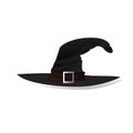 witch hat. Vector illustration decorative design Royalty Free Stock Photo