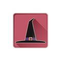 witch hat. Vector illustration decorative design Royalty Free Stock Photo