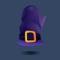 witch hat. Vector illustration decorative design Royalty Free Stock Photo