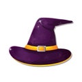 witch hat. Vector illustration decorative design Royalty Free Stock Photo
