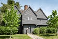 The Witch House, Jonathan Corwin House, historic city center of Salem, Massachusetts, USA Royalty Free Stock Photo