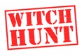 WITCH HUNT Rubber Stamp