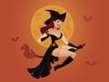 Witch pinup