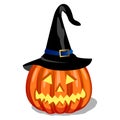 Witch pumpkin Royalty Free Stock Photo