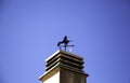 Witch weather vane