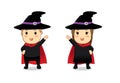 Witch and Wizard cartoon