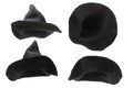 Witch wool hat isolated on white background Royalty Free Stock Photo