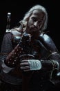 Witcher man with a sword