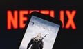 The Witcher from Netflix. Royalty Free Stock Photo