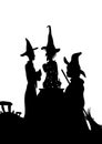 3 Witches cauldron Royalty Free Stock Photo