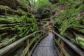 Witches Gulch is a hidden Attraction in Wisconsin Dells and can Royalty Free Stock Photo