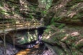Witches Gulch is a hidden Attraction in Wisconsin Dells and can Royalty Free Stock Photo