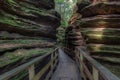 Witches Gulch is a hidden Attraction in Wisconsin Dells and can Royalty Free Stock Photo