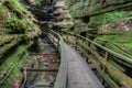 Witches Gulch is a hidden Attraction in Wisconsin Dells and can Royalty Free Stock Photo