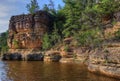 Witches Gulch is a hidden Attraction in Wisconsin Dells and can Royalty Free Stock Photo