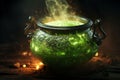 Witchs Potion Cauldron A witchs cauldron Royalty Free Stock Photo