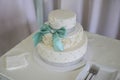 Wite wedding cakes. High sharpness