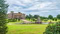 Witley Court and the Perseus and Andromeda Fountain, Worcestershire, England. Royalty Free Stock Photo