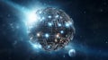 Dyson Sphere: A Cosmic Megastructure Harvesting the Sun\'s Energy