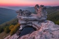 Majestic Heart Rock at Sunrise