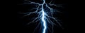 Innovative Energy: Nanopunk-inspired Electric Lightning Shines on a Black Background