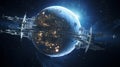 Solar Dominance: A Dyson Sphere Harnessing the Power of a Sun