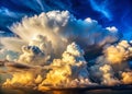 Witness the EverShifting Dance of Clouds A Captivating TimeLapse of Dramatic Sky Transformations Royalty Free Stock Photo