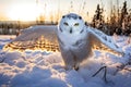 Majestic Snowy Owls