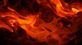 Infernos Embrace: Abstract Fire Fusion Photography