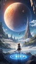 DataEclipse Odyssey Unleashed: QuantumQuotient Wonders. AI generate