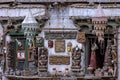 Witnessing rural Indian Himalayan life at a Ladakh Houses of old world Himalayan charm with historical artefacts as decorations. Royalty Free Stock Photo