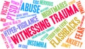 Witnessing Trauma Word Cloud