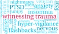 Witnessing Trauma Word Cloud