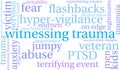 Witnessing Trauma Word Cloud