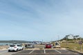 Parking area at the beach in Witsand