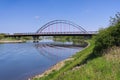 Wittenberg, the bridge and river Elbe Royalty Free Stock Photo