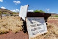 Wittenoom, Pilbara, Western Australia - a town famous for being uninhabitable due to deadly blue asbestos