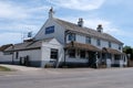 The Wittering Pub and Restaurant Exterior on a Sunny Summer Day Royalty Free Stock Photo